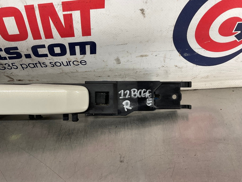 2013 Infiniti G37 Sedan Passenger Right Front Exterior Door Handle OEM 12BCGEE - On Point Parts Inc