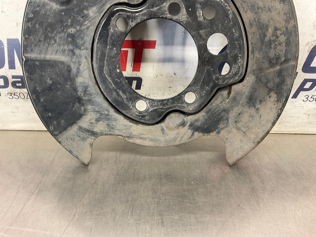 2003 Nissan 350Z Passenger Right Rear Brake Dust Cover Baffle Plate OEM 23BCPEK - On Point Parts Inc