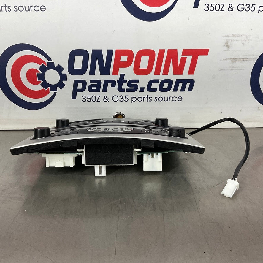 2008 Infiniti G37 Center Dash Clock AC Radio CD Controls 68260 OEM 21BAXDC - On Point Parts Inc