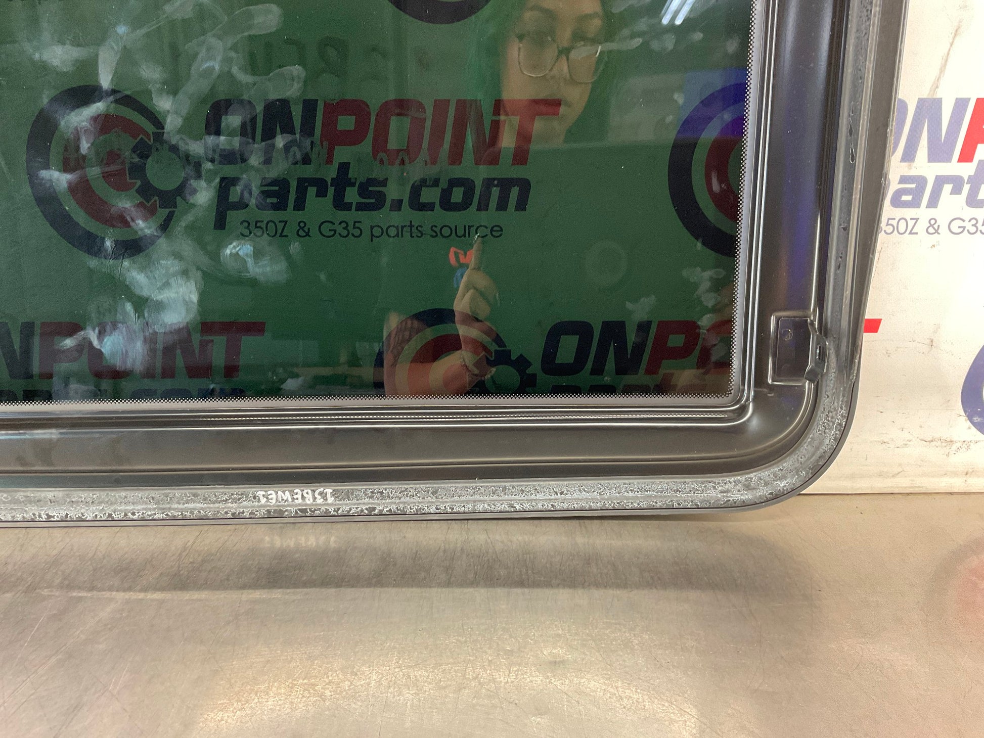 2003 Infiniti G35 Tinted Moon Sun Roof Glass OEM 13BEWE1 - On Point Parts Inc