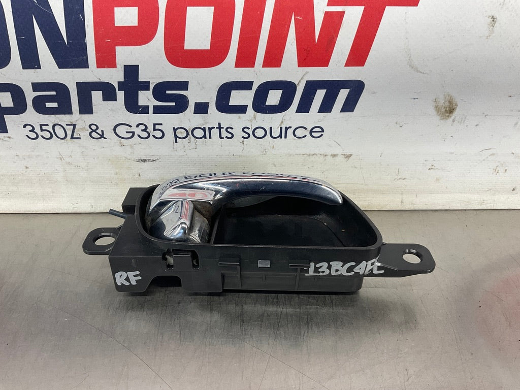 2008 Infiniti G35 Sedan Passenger Right Front Interior Door Handle OEM 13BC4EE - On Point Parts Inc