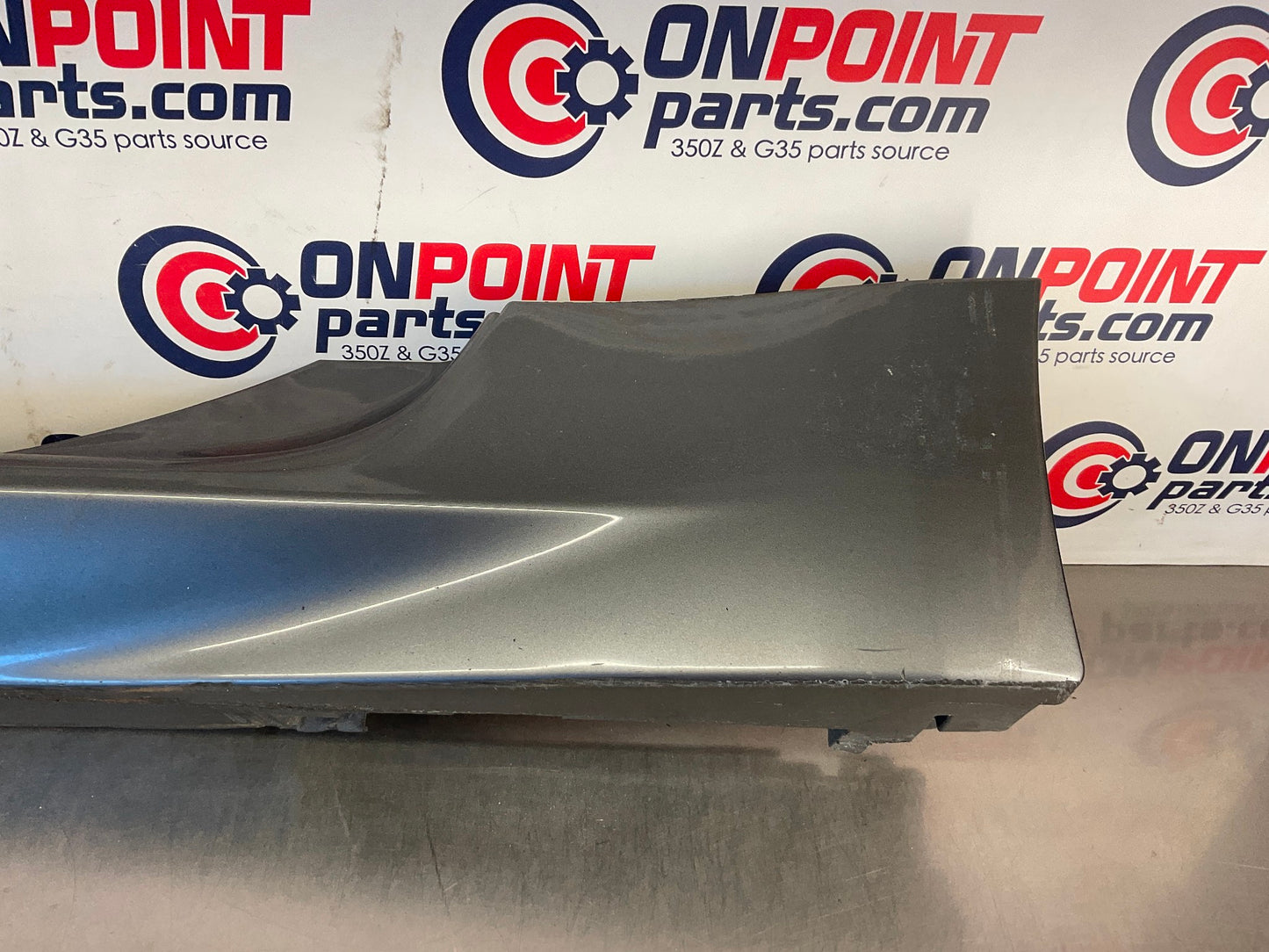 2012 Nissan 370Z Driver Left Rocker Panel Side Skirt 76851 OEM 24BDME5 - On Point Parts Inc