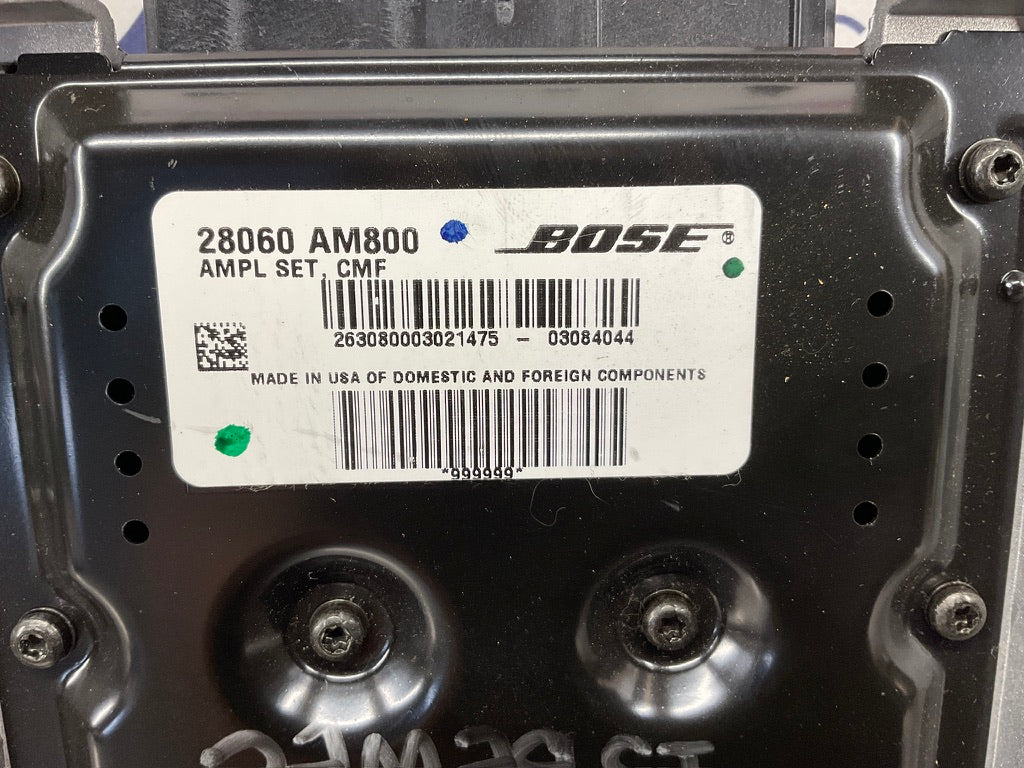 2003 Infiniti G35 Bose Stereo Amplifier 28060  OEM 13BEWEC - On Point Parts Inc