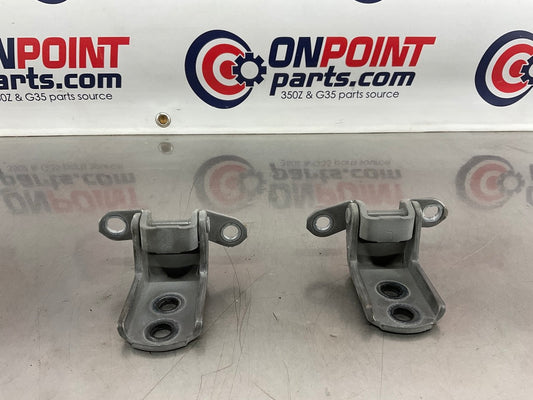2009 Nissan 370Z Passenger Right Door Hinges OEM 15BKJDE - On Point Parts Inc