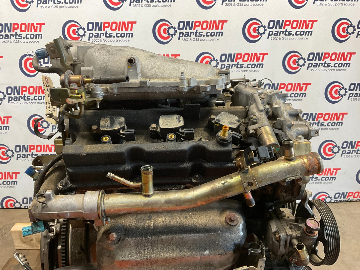2003 Infiniti G35 V6 VQ35DE 6 Speed Engine Manual 158k OEM 13BEWE0 - On Point Parts Inc