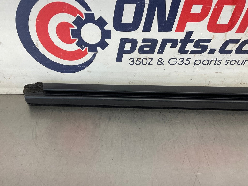 2008 Infiniti G35 Passenger Right Upper Door Window Weather Seal OEM 13BC4E7 - On Point Parts Inc