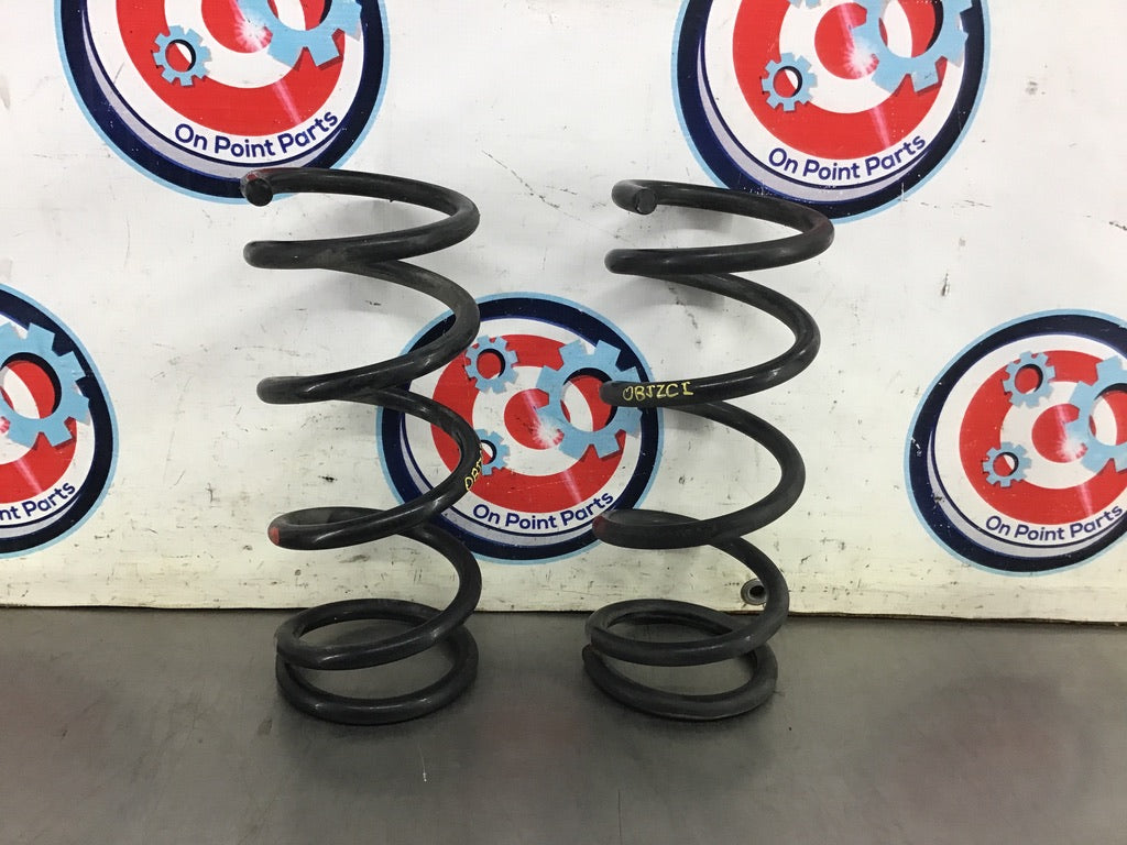 2005 Nissan 350Z Red Dot Rear Coil Springs OEM 12BJZCI - On Point Parts Inc