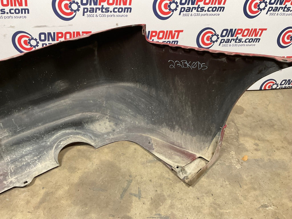 2008 Infiniti G37 Coupe Rear Bumper Cover OEM 22BK0D5 - On Point Parts Inc