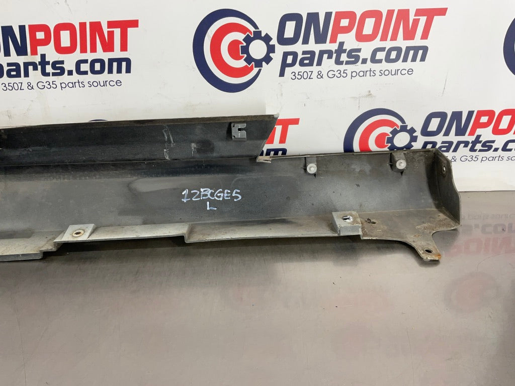 2013 Infiniti G37 Sedan Driver Left Rocker Panel Side Skirt OEM 12BCGE5 - On Point Parts Inc