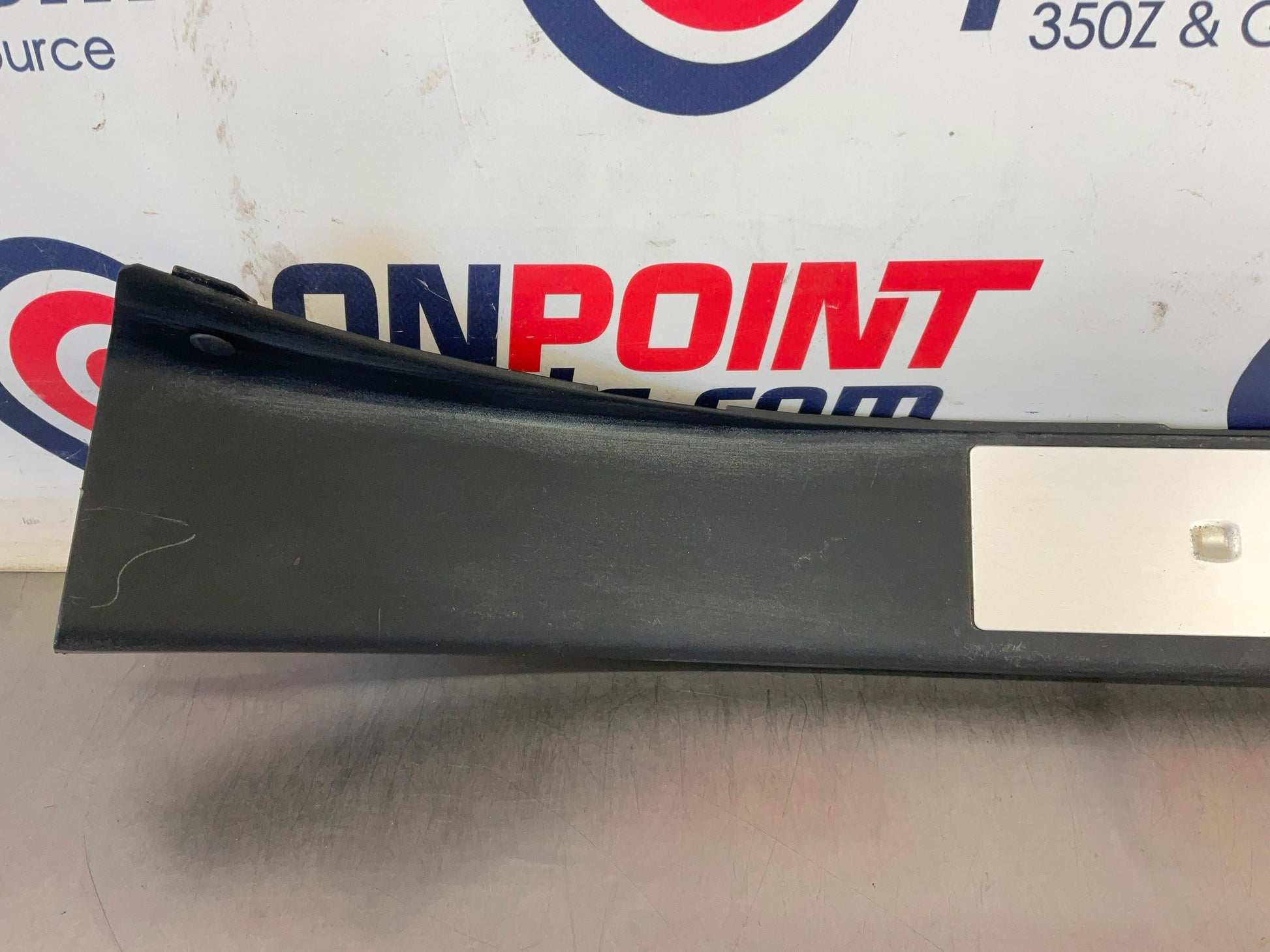 2006 Nissan 350Z Passenger Right Door Threshold Kick Plate Trim OEM 23BC9E7 - On Point Parts Inc