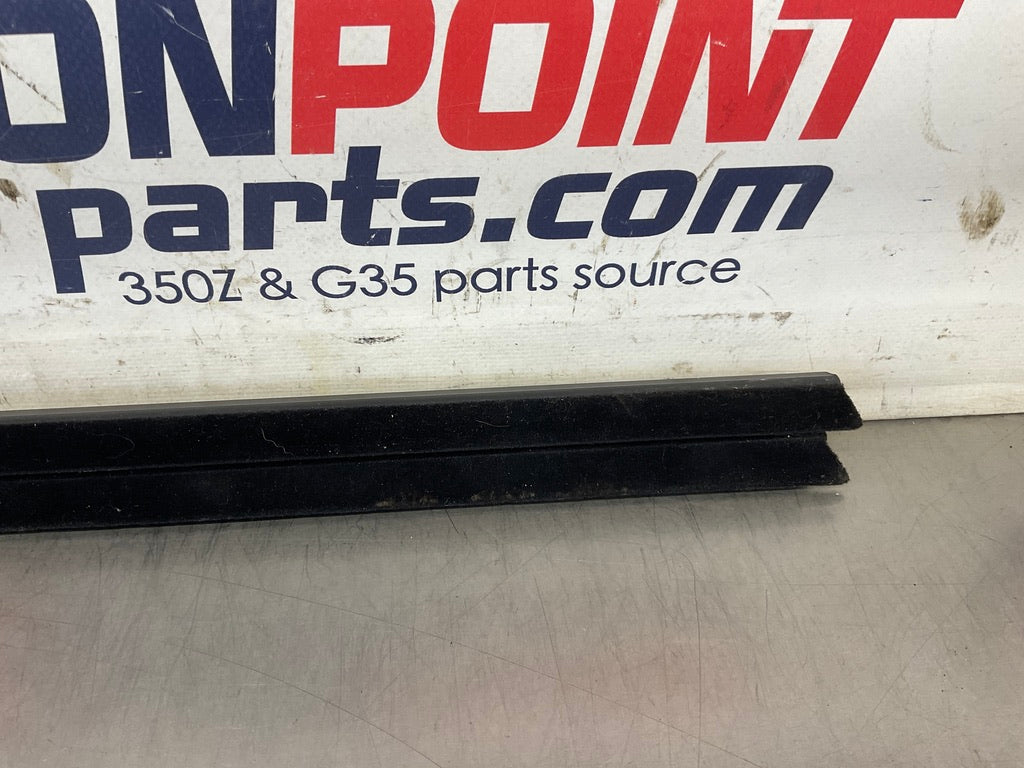 2008 Infiniti G35 Passenger Right Upper Door Window Weather Seal OEM 13BC4E7 - On Point Parts Inc