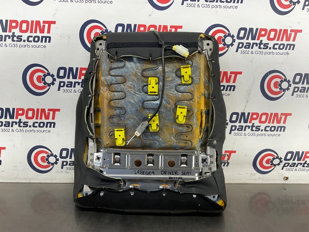 2004 Nissan 350Z Driver Left Leather Seat Bottom Cushion OEM 14BEQE9 - On Point Parts Inc