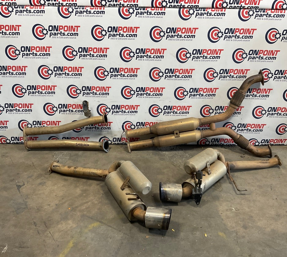 2004 Nissan 350Z Complete Dual Cat Back Exhaust Aftermarket 14BEQE0 - On Point Parts Inc
