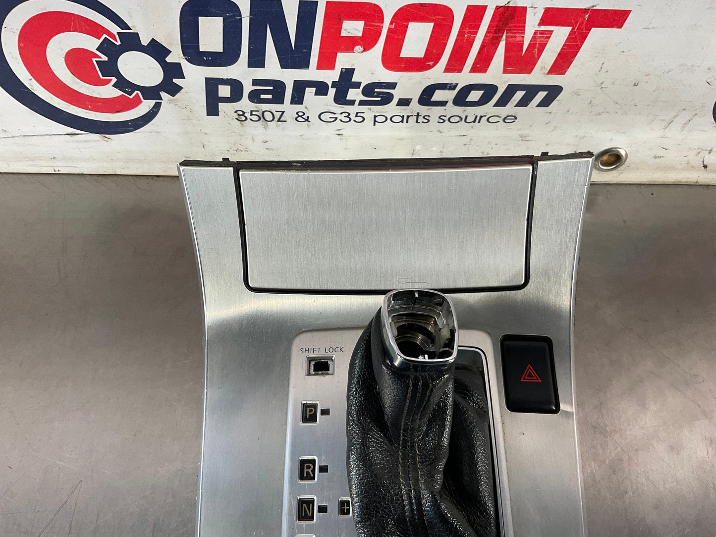 2005 Infiniti G35 Automatic Gear Shifter Bezel Trim 68800 OEM 24BFFEA - On Point Parts Inc