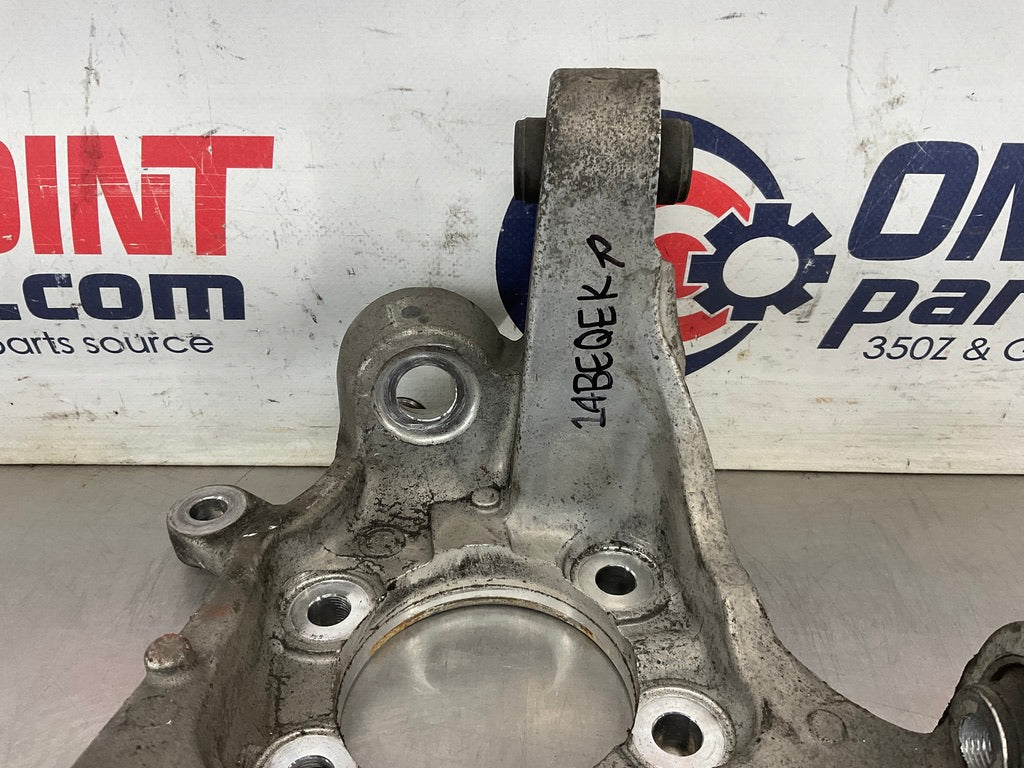 2004 Nissan 350Z Passenger Rear Suspension Knuckle Axle Housing OEM 14BEQEK - On Point Parts Inc