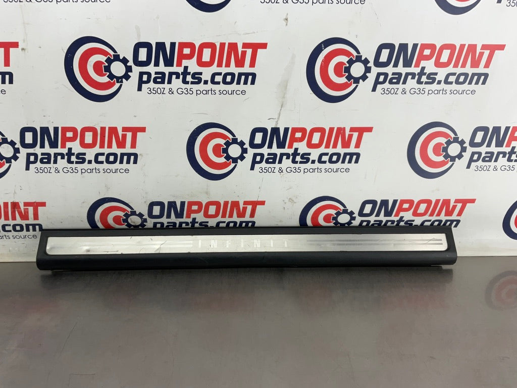 2005 Infiniti G35 Passenger Right Door Threshold Kick Plate Trim OEM 24BFFE - On Point Parts Inc