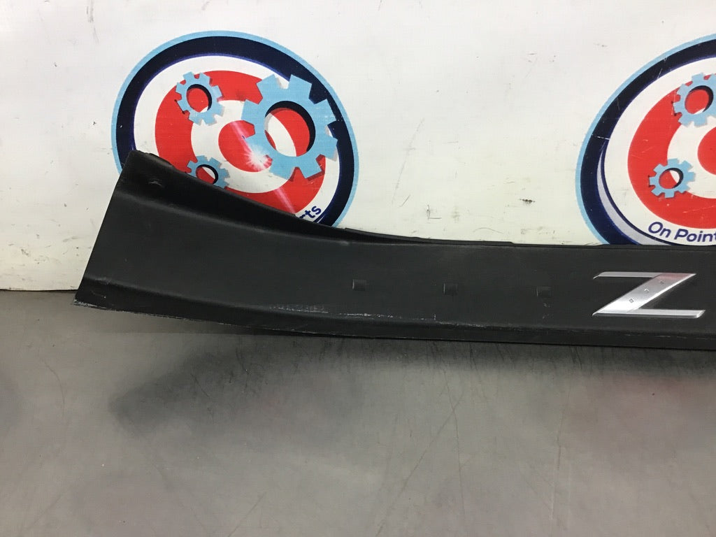 2007 Nissan 350Z Passenger Interior Door Threshold Kickplate Trim OEM 13BK4C8 - On Point Parts Inc