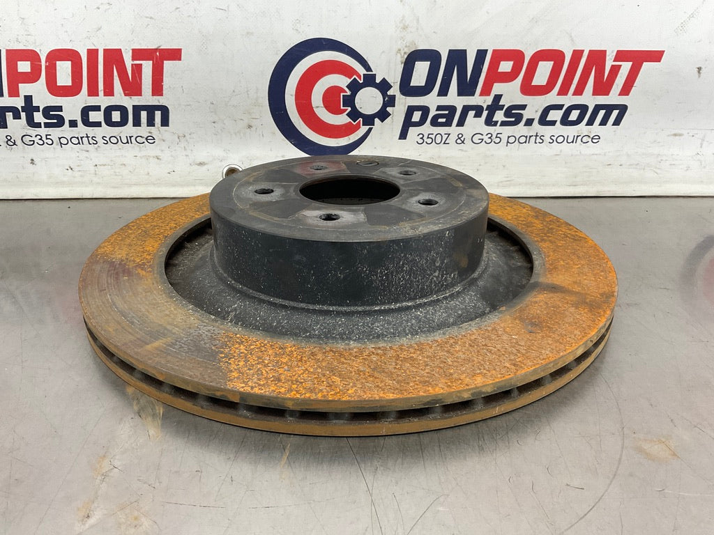2016 Nissan 370Z Rear Akebono Brake Rotors  OEM 11BB9DG - On Point Parts Inc