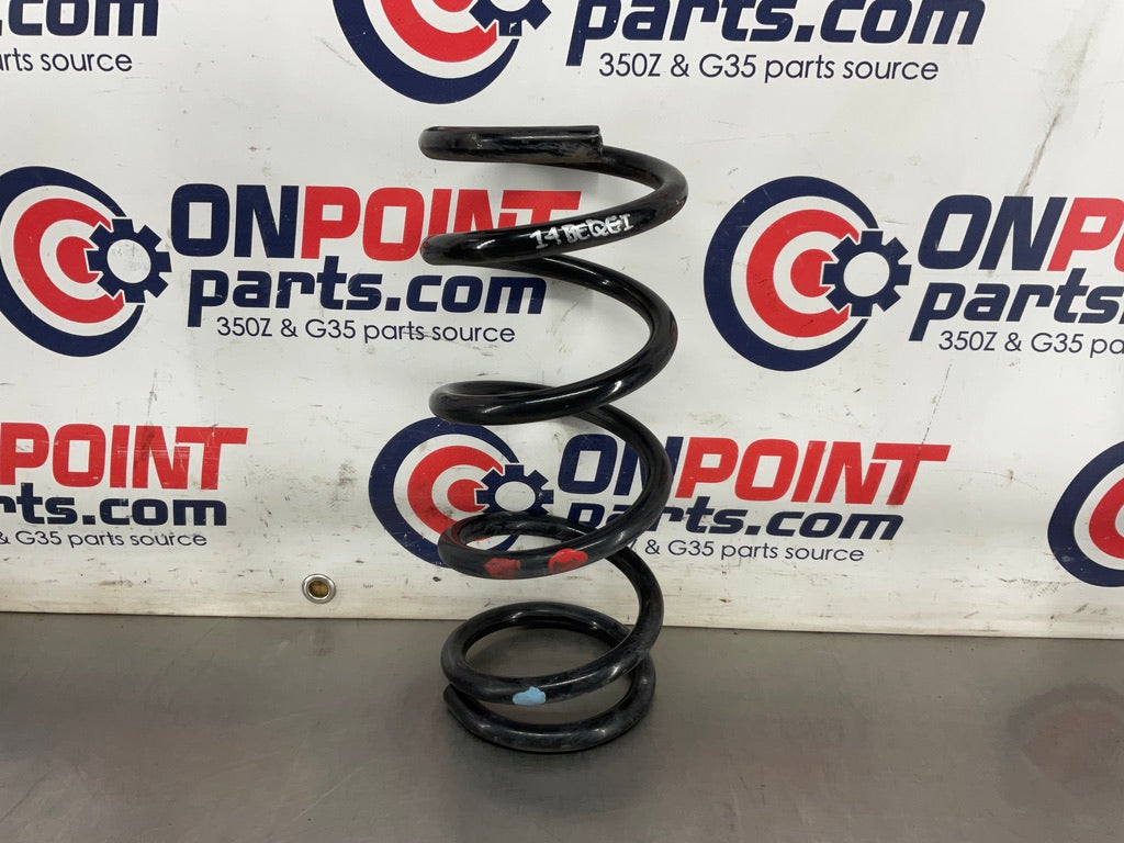 2004 Nissan 350Z Rear Suspension Red Dot Coil Springs OEM 14BEQEI - On Point Parts Inc