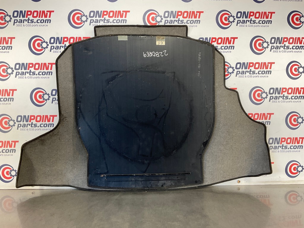 2003 Infiniti G35 Coupe Trunk Spare Tire Cover Subfloor with Carpet OEM 22BDRE9 - On Point Parts Inc