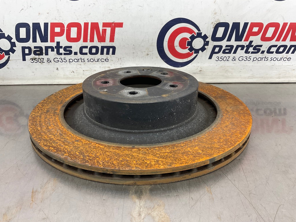 2016 Nissan 370Z Rear Akebono Brake Rotors  OEM 11BB9DG - On Point Parts Inc