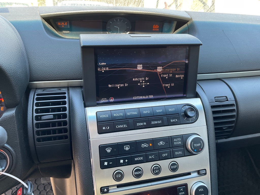 2006 Infiniti G35 Sedan Navigation Radio CD Climate Control Display OEM 25BJ1DC - On Point Parts Inc
