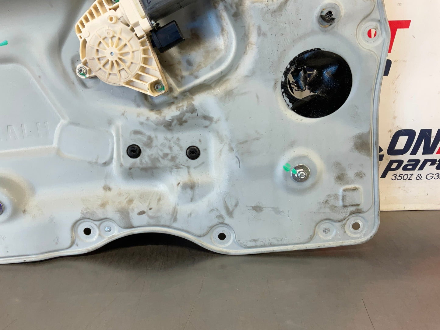 2012 Nissan 370Z Driver Left Window Regulator Motor Assembly OEM 24BDME3 - On Point Parts Inc