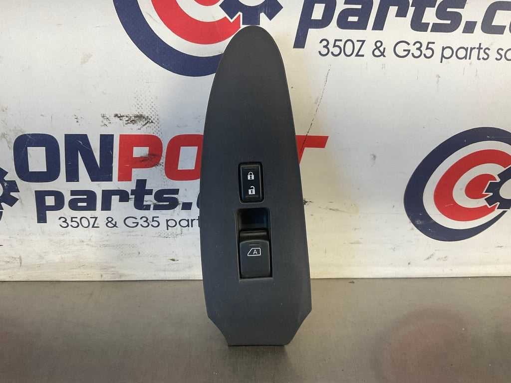 2012 Nissan 370Z Passenger Right Window Door Lock Switches Trim OEM 24BDMEE - On Point Parts Inc