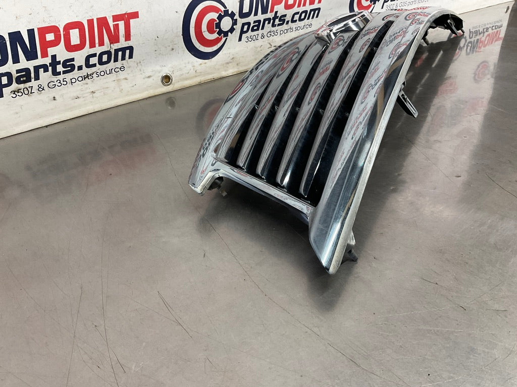 2013 Infiniti G37 Sedan Front Bumper Upper Grille with Emblem 62310 OEM 12BCGE2 - On Point Parts Inc