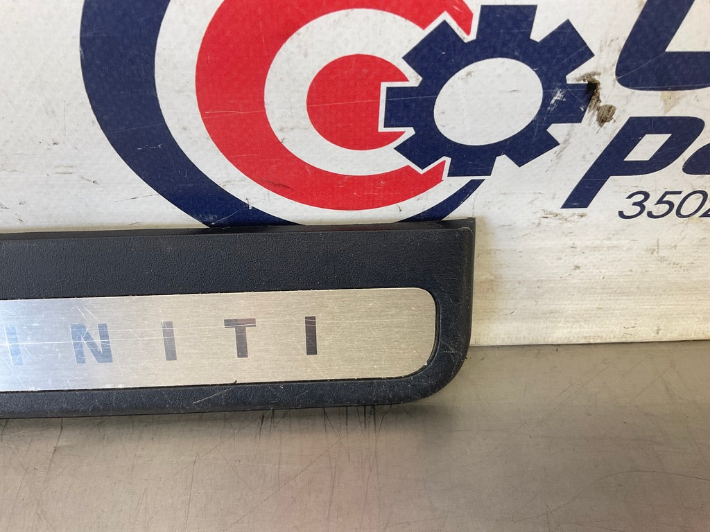 2008 Infiniti G35 Driver Left Rear Door Threshold Kick Plate Trim OEM 13BC4E7 - On Point Parts Inc