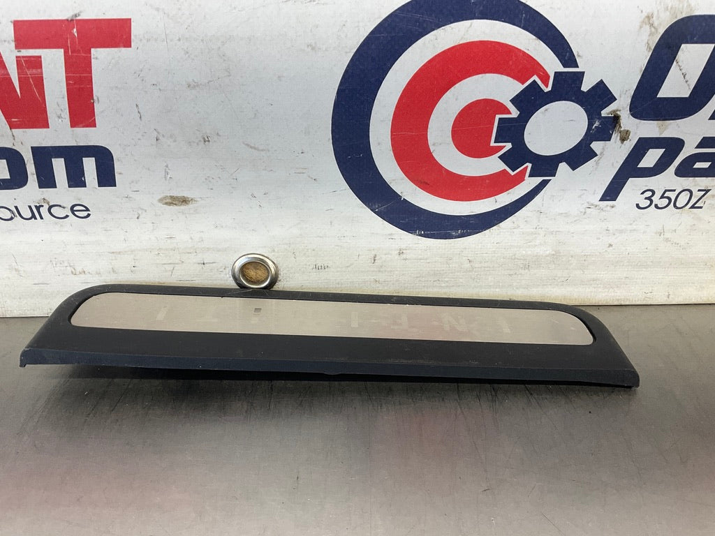 2008 Infiniti G35 Driver Left Rear Door Threshold Kick Plate Trim OEM 13BC4E7 - On Point Parts Inc