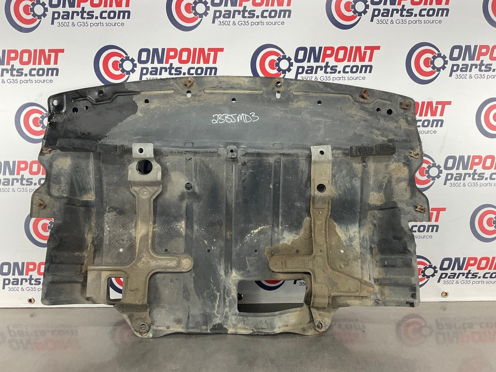 2008 Nissan 350Z Front Engine Splash Guard Skid Plate OEM 23BJMD3 - On Point Parts Inc