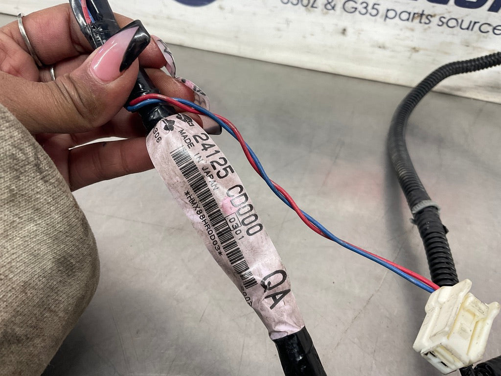 2003 Nissan 350Z Driver Left Door Wiring Harness 24125 OEM 23BCPEA - On Point Parts Inc
