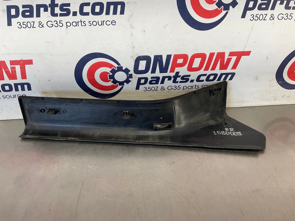 2003 Infiniti G35 Passenger Right Rear Door Threshold Kick Plate OEM 15BDDE7 - On Point Parts Inc