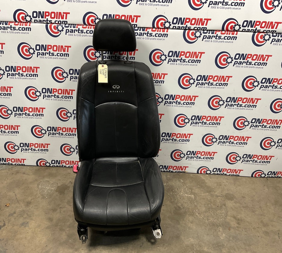 2013 Infiniti G37 Sedan Driver Left Power Leather Front Seat OEM 12BCGE9 - On Point Parts Inc
