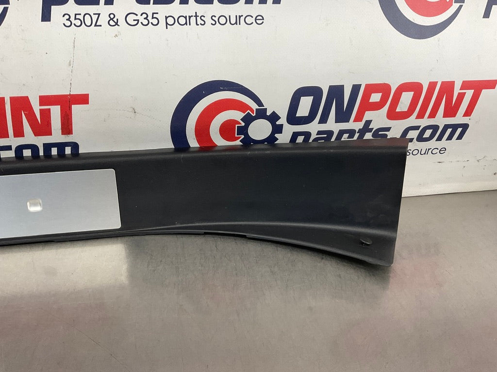 2004 Nissan 350Z Passenger Right Door Threshold Kick Plate Trim OEM 14BEQE7 - On Point Parts Inc