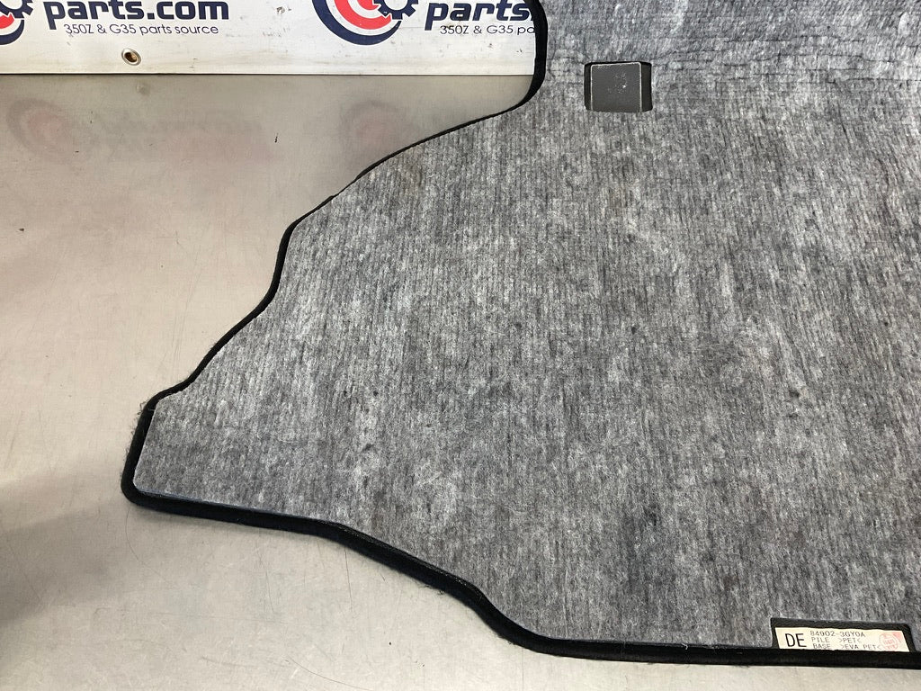 2016 Nissan 370Z Trunk Floor Carpet Liner 84902 OEM 11BB9D9 - On Point Parts Inc