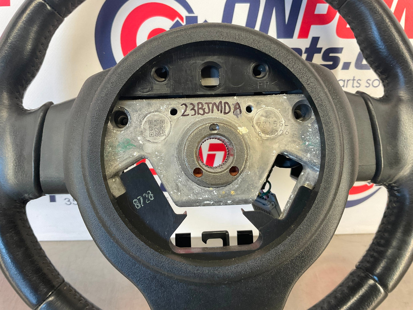 2008 Nissan 350Z Steering Wheel with Stereo Cruise Controls OEM 23BJMDA - On Point Parts Inc