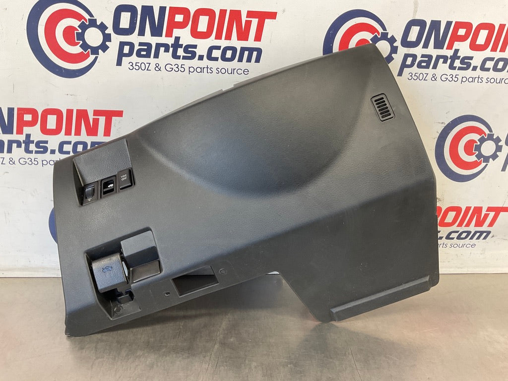 2003 Infiniti G35 Driver Left Lower Dash Panel with Switches OEM 22BDRE7 - On Point Parts Inc