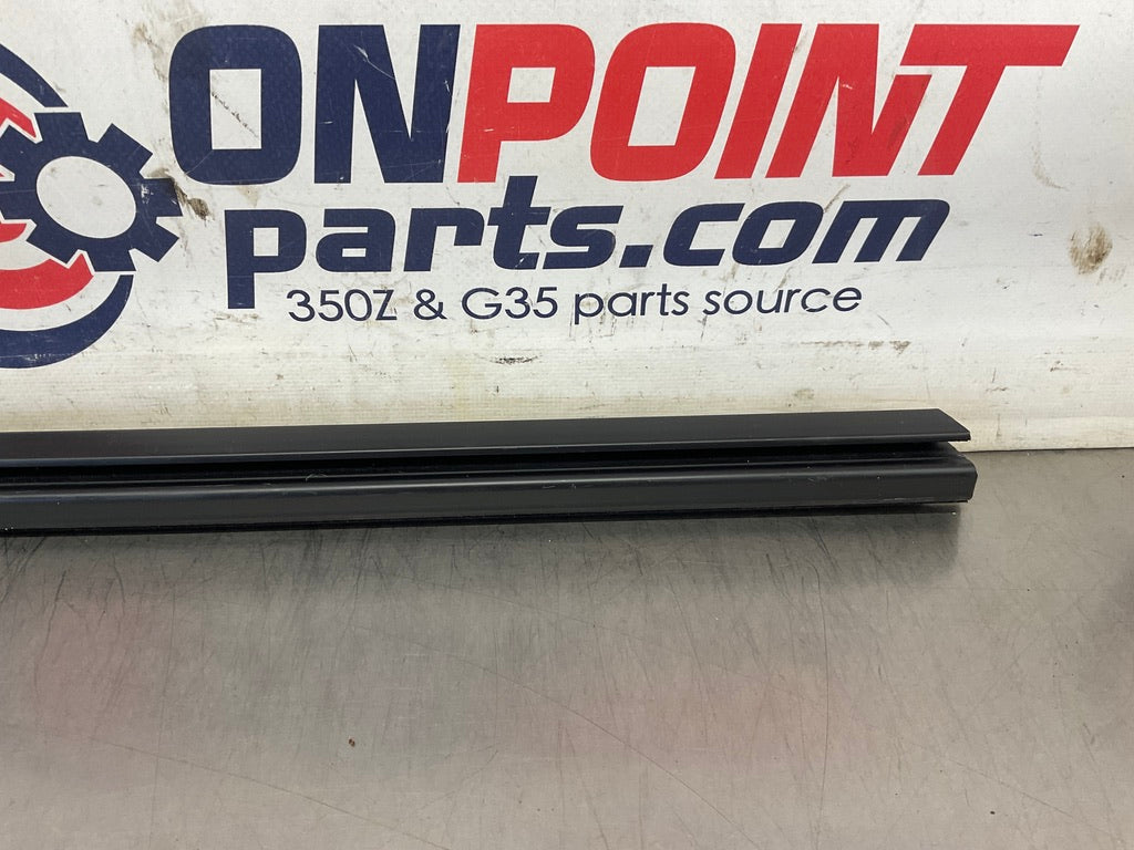 2008 Infiniti G35 Passenger Right Upper Door Window Weather Seal OEM 13BC4E7 - On Point Parts Inc