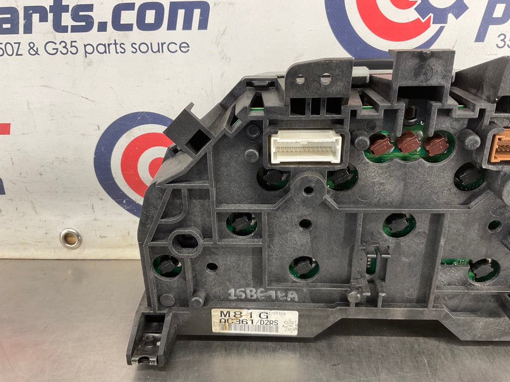 2004 Infiniti G35 Speedometer Instrument Gauge Cluster AT 108k OEM 15BE4EA - On Point Parts Inc