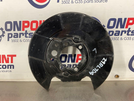 2003 Nissan 350Z Driver Left Rear Brembo Big Brake Dust Cover OEM 24BL7DG - On Point Parts Inc