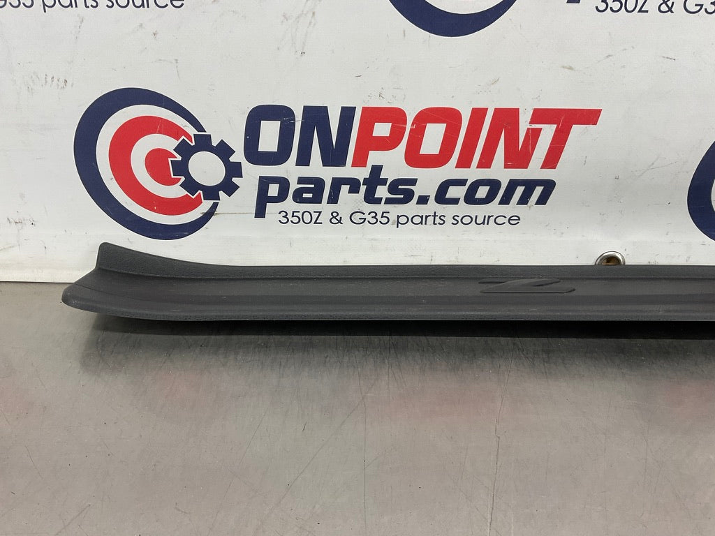 2010 Nissan 370Z Passenger Right Door Threshold Kick Plate 769B0 OEM 24BBBD7 - On Point Parts Inc