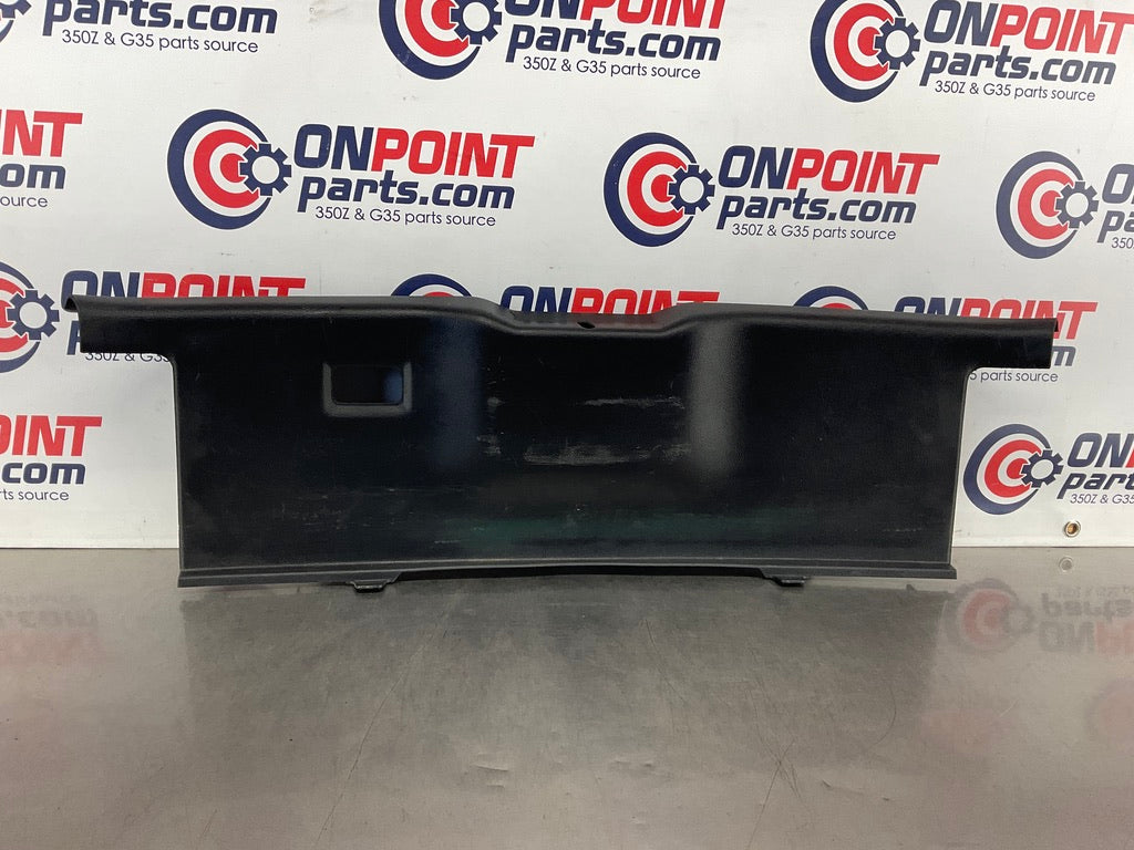 2008 Nissan 350Z Rear Trunk Latch Cover Trim 84992 OEM 13BASD8 - On Point Parts Inc