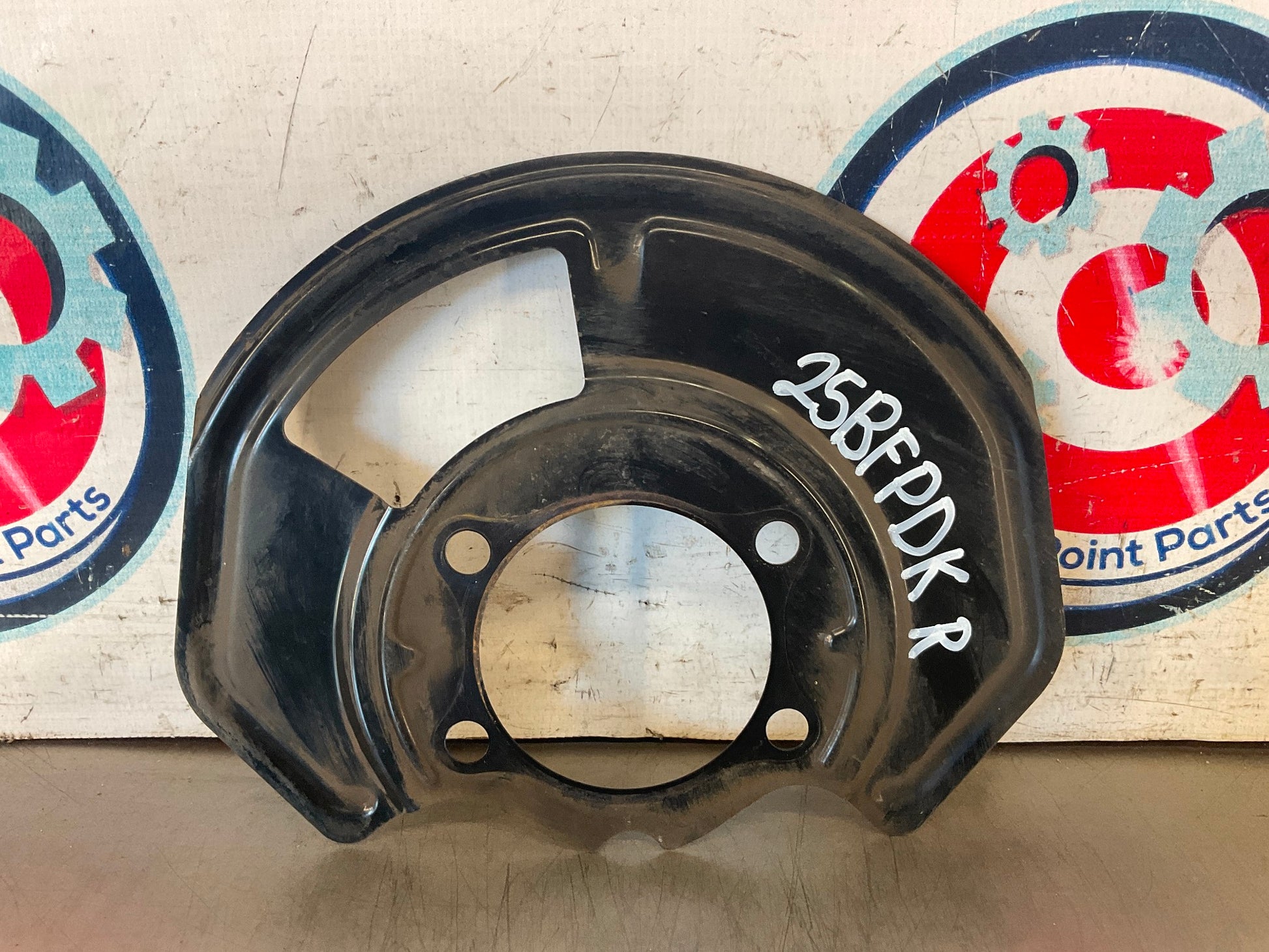 2006 Nissan 350Z Passenger Right Front Brake Dust Cover Shield OEM 25BFPDK - On Point Parts Inc