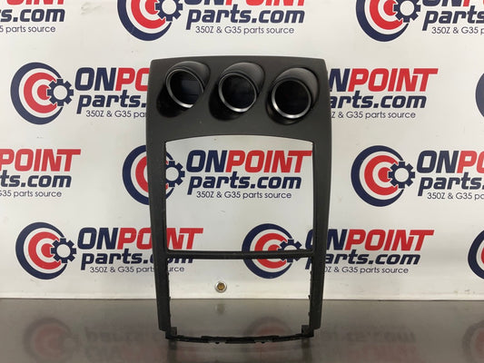 2008 Nissan 350Z Center Dash Trim with Instrument Clusters 68260 OEM 13BASD7 - On Point Parts Inc