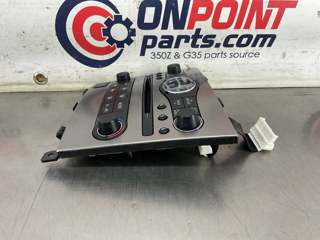 2013 Infiniti G37 Center Dash AC Radio CD Controls OEM 12BCGEA - On Point Parts Inc