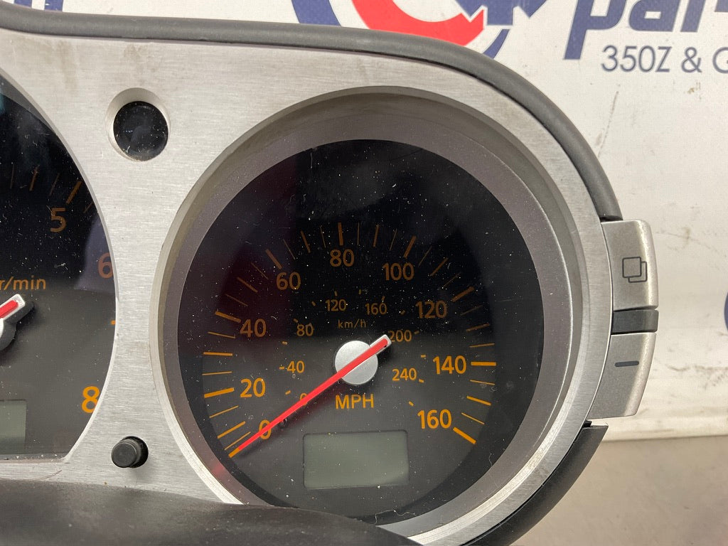 2004 Nissan 350Z Speedometer Instrument Gauge Cluster 70k Automatic OEM 14BEQEA - On Point Parts Inc