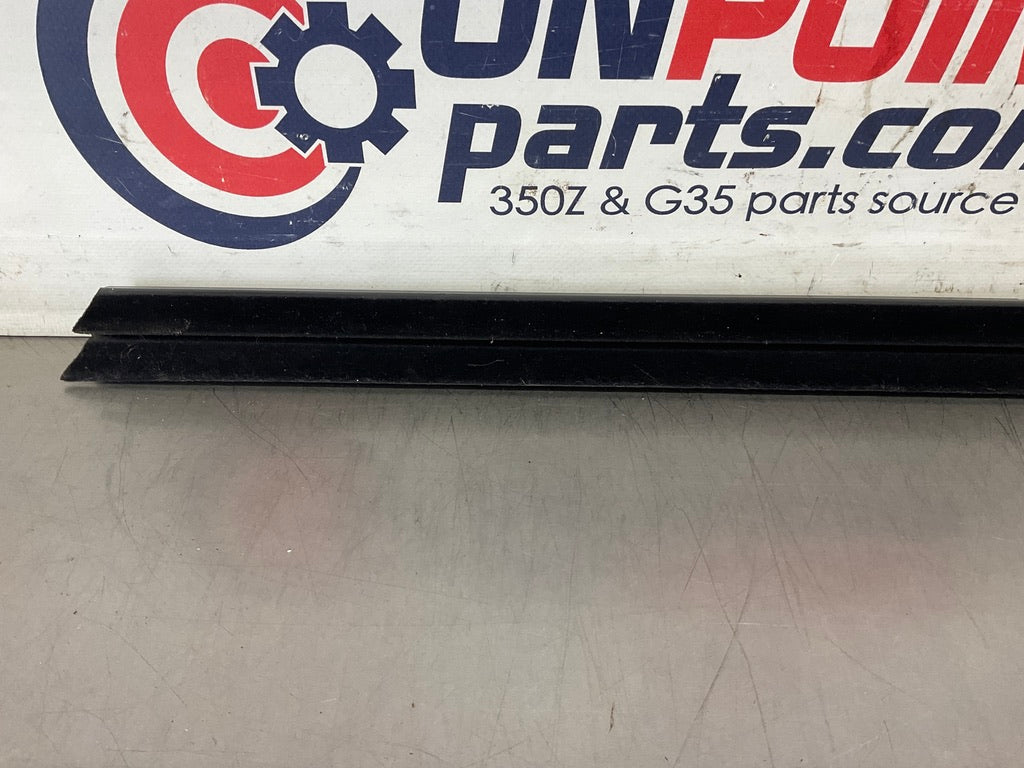 2008 Infiniti G35 Passenger Right Upper Door Window Weather Seal OEM 13BC4E7 - On Point Parts Inc