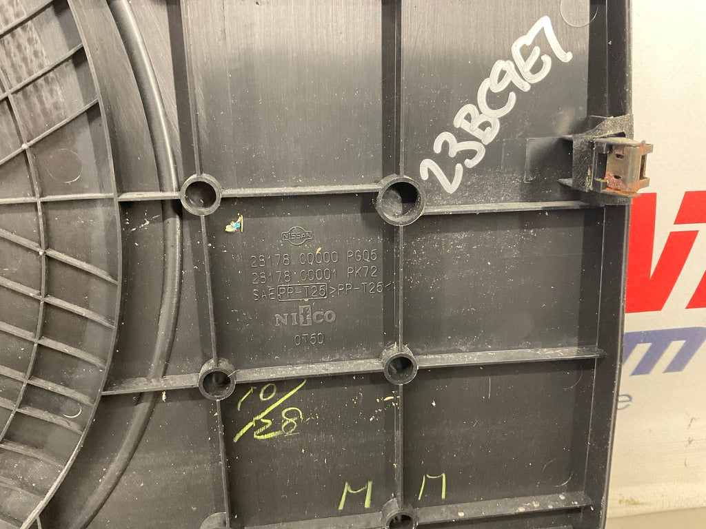 2006 Nissan 350Z Bose Subwoofer Speaker Cover 28178 OEM 23BC9E7 - On Point Parts Inc